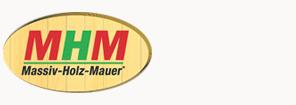 Massiv-Holz-Mauer